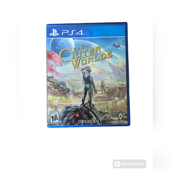 Set of 2 Used PS4 Games. 1 ea Final Fantasy XV Royal Editio The Outer Worlds Ob - Picture 6 of 11